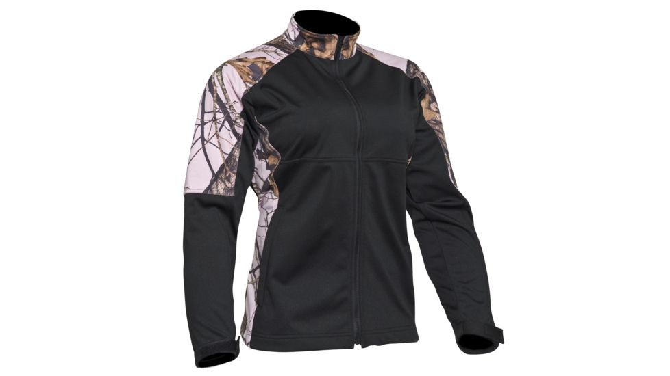 Yukon Gear Ladies Windproof Fleece Jacket, Pink, Small 056613