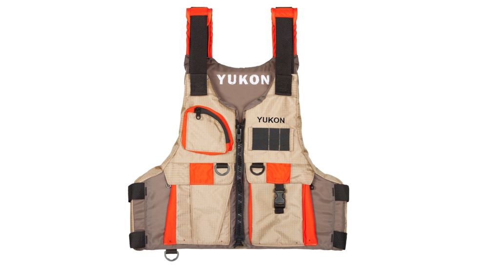 Yukon Charlie's Livery Paddle Life Vest, Tan, Universal, 13006-15-A-TA