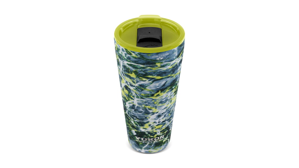 Yukon Outfitters 32oz Double Pint, Mossy Oak Wakeform Yellowtail, YDP32MYT