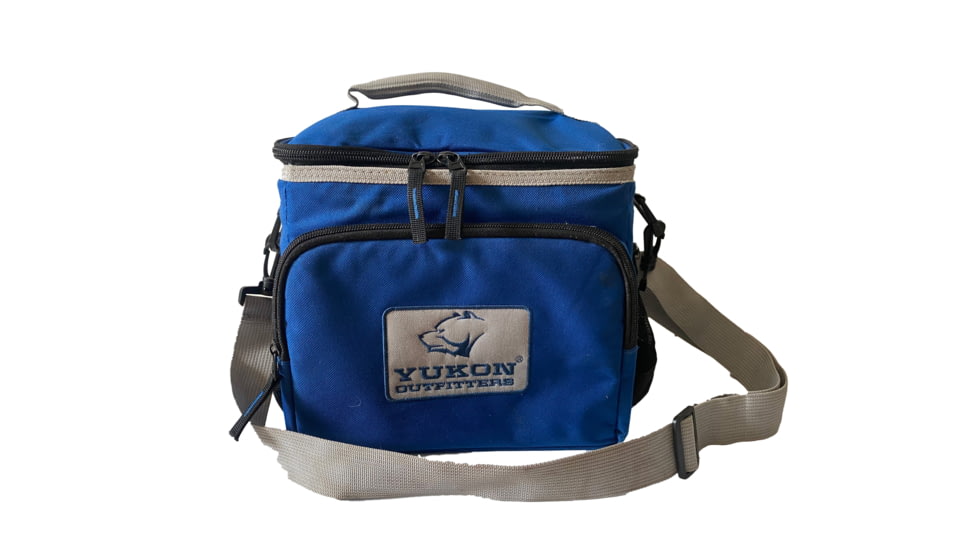 Yukon Outfitters Lunch Box Soft Cooler, Navy/Silver, MGDYC82