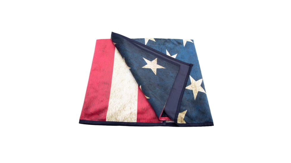Yukon Outfitters Water Resistant Camp Blanket, 50x60in, Old Glory, MGYCB804