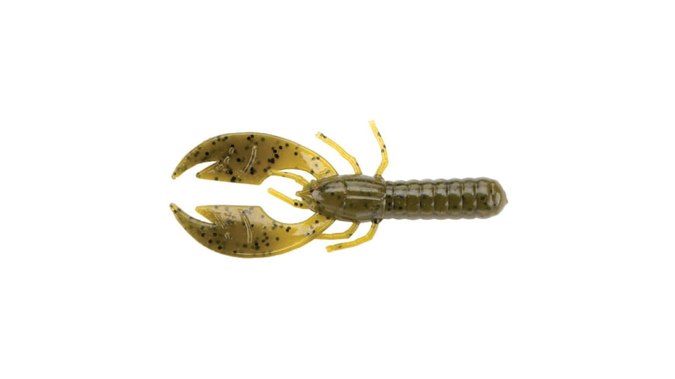 Yum Craw Papi, 12 Pack, 2.75in, Green Pumpkin 1, YCRP208