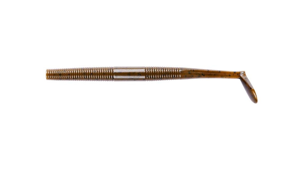 Yum Swim'n Dinger Bait, 10 Pack, 4in, Green Pumpkin, YSMD408