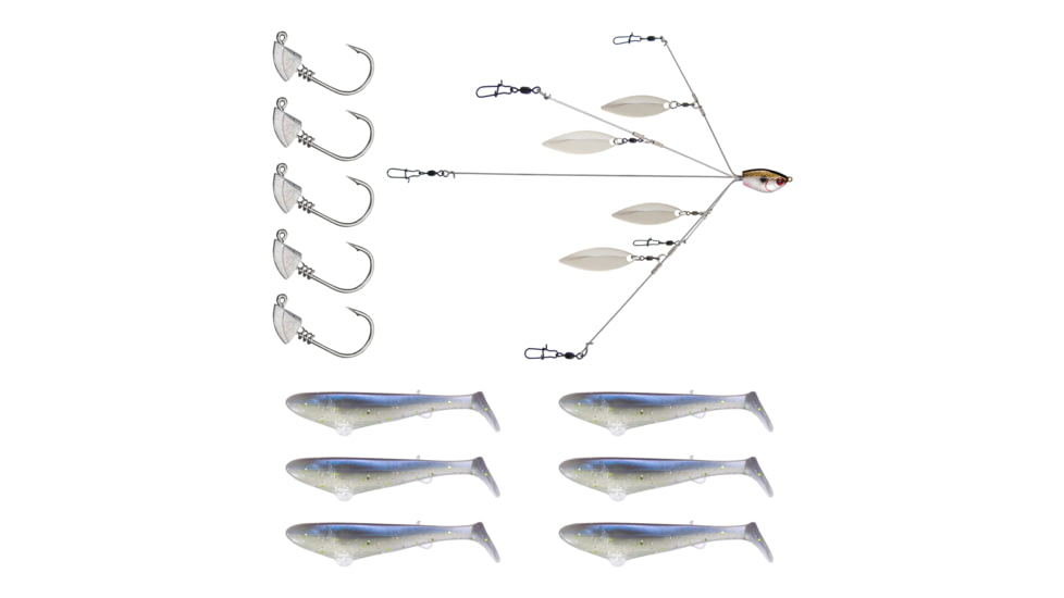 Yum Scottsboro 3 5 WIRE-SEXY SHAD, YSTS3KIT5-801
