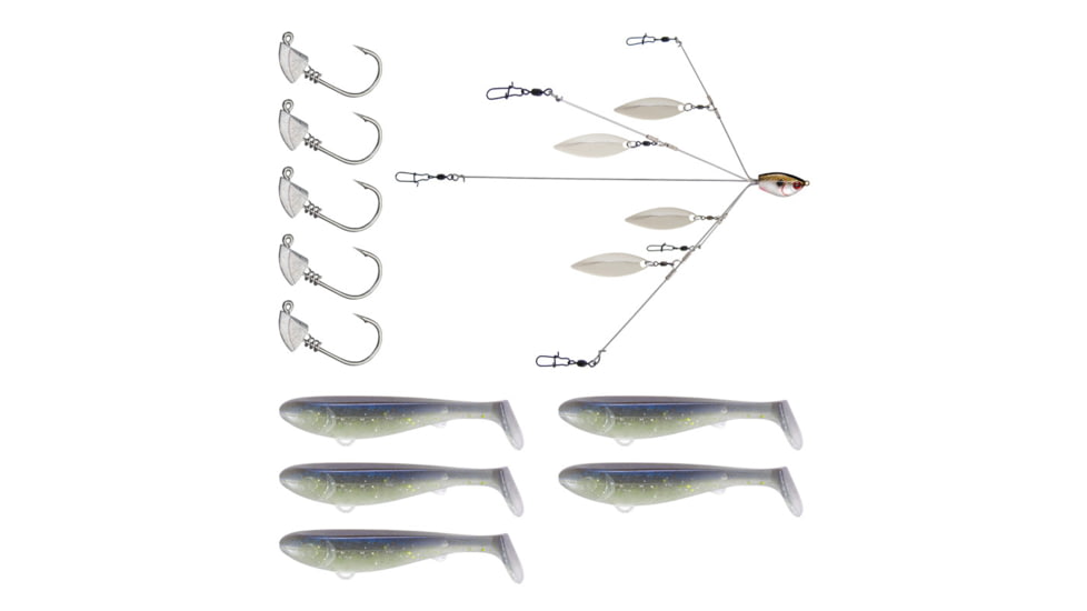 Yum Scottsboro 3M 5 WIRE-SEXY SHAD, YSTS3MKIT5-801