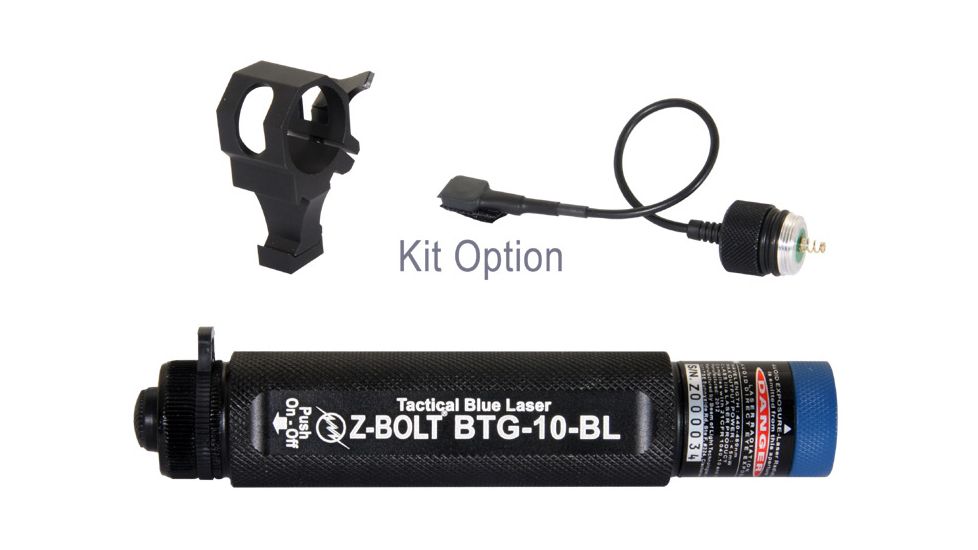 Z-Bolt Blue Dot Tactical Laser Designator, Coyote Brown, Blue, BTG-10-BL-CB