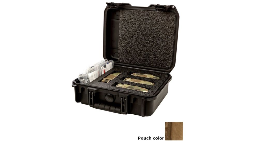 Z-Bolt Infrared Dot &amp; Line Laser w/ Hard Case, 4 Pack, Coyote Brown, IR, C-TRIP-10ir-KIT-4-CB-HC