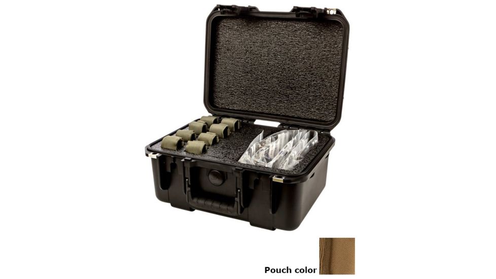 Z-Bolt Infrared Dot &amp; Line Laser w/ Hard Case, 8 Pack, Coyote Brown, IR, C-TRIP-10ir-KIT-8-CB-HC