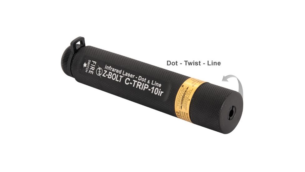 Z-Bolt Infrared Dot &amp; Line Laser w/ Soft Case, 8 Pack, Coyote Brown, IR, C-TRIP-10ir-KIT-8-CB-SP