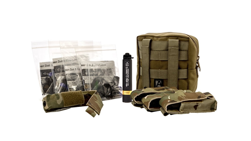 Z-Bolt Infrared Dot &amp; Line Laser w/ Soft Case, 4 Pack, Multicam, IR, C-TRIP-10ir-KIT-4-MC-SP