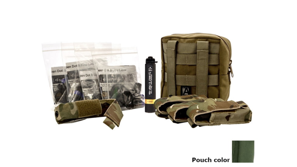 Z-Bolt Infrared Dot &amp; Line Laser w/ Soft Case, 4 Pack, Ranger Green, IR, C-TRIP-10ir-KIT-4-RG-SP