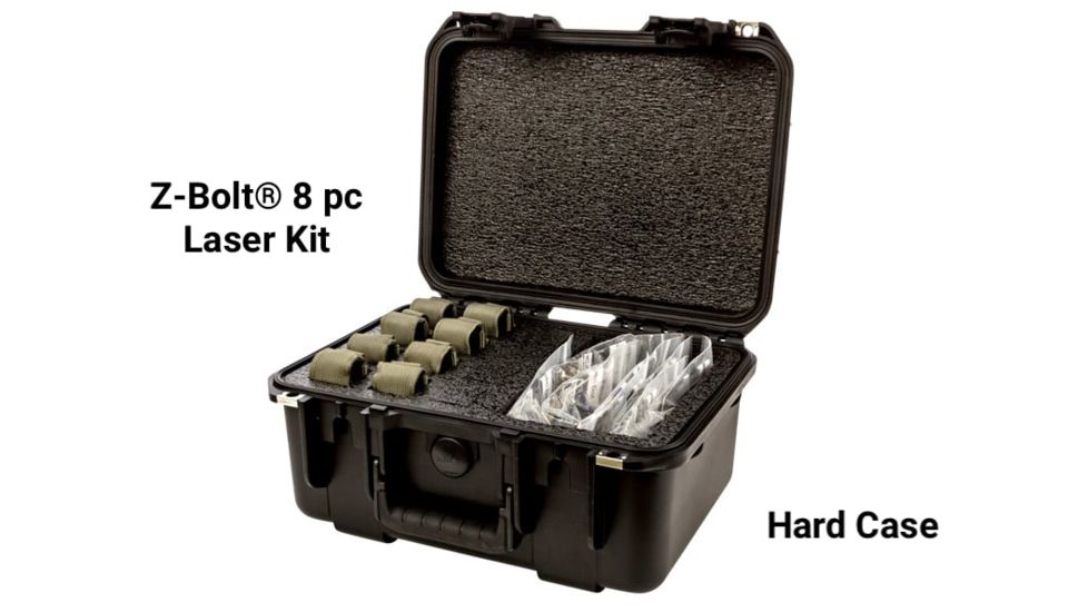 Z-Bolt Infrared Dot Laser Designator, Civilian Legal, 1.000 Meter Range,FDA CLASS 1, 4 Pcs Kit, Coyote Brown, MARK-1ir-KIT-4-SP-CB