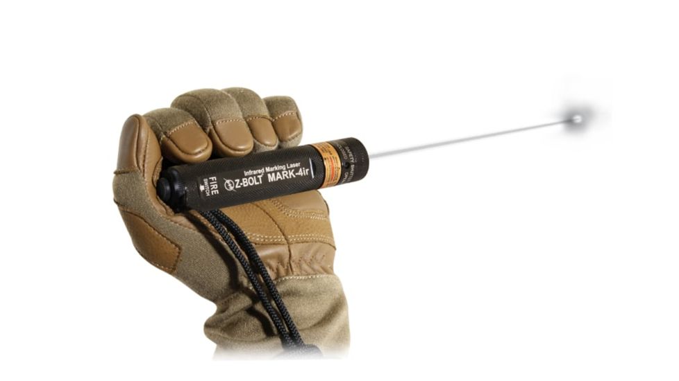 Z-Bolt Infrared Dot Laser Designator, Restricted Sale, 5.000 Meter Range, ANSI CLASS 3R, Black, MARK-4ir-BLK