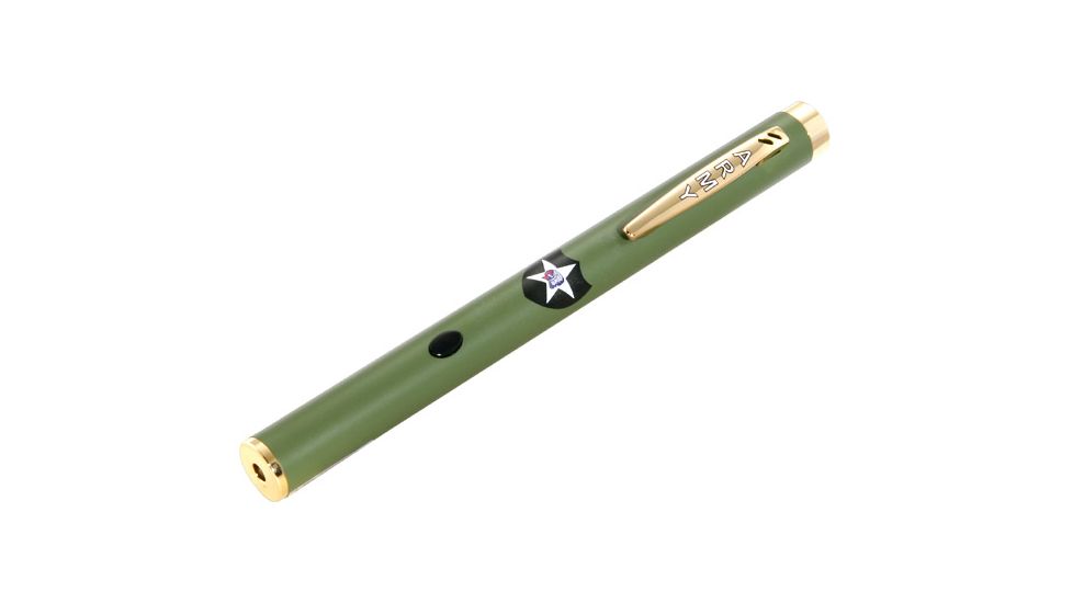 Z-Bolt Military Pride Laser Pointer, Green, 2nd Infantry Division Second to None, Emerald Green, MBP-5-ARMY-2ndID