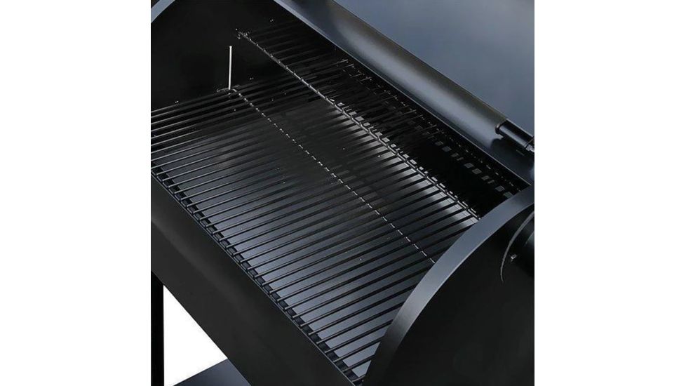 Z Grills 7002B 8-in-1 Wood Pellet Grill, BBQ &amp; Smoker, Black, ZPG-7002B