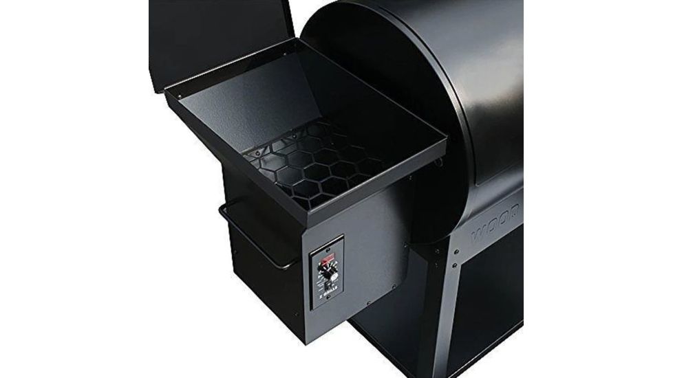 Z Grills 7002B 8-in-1 Wood Pellet Grill, BBQ &amp; Smoker, Black, ZPG-7002B