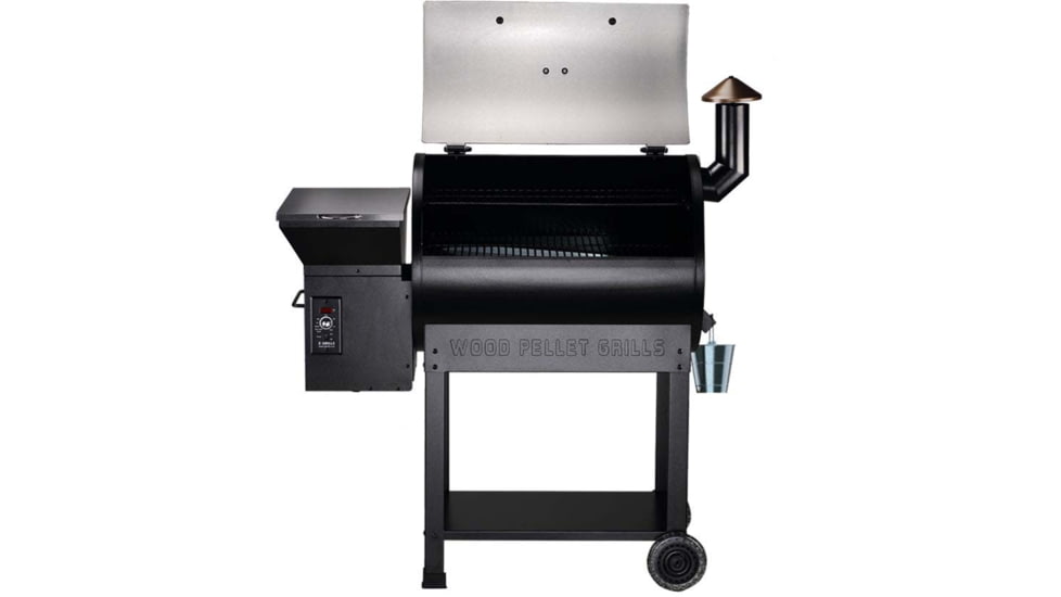 Z Grills 7002E 8in1 Wood Pellet Grill - Smoker, Silver/Black, Large, ZPG-7002B2E
