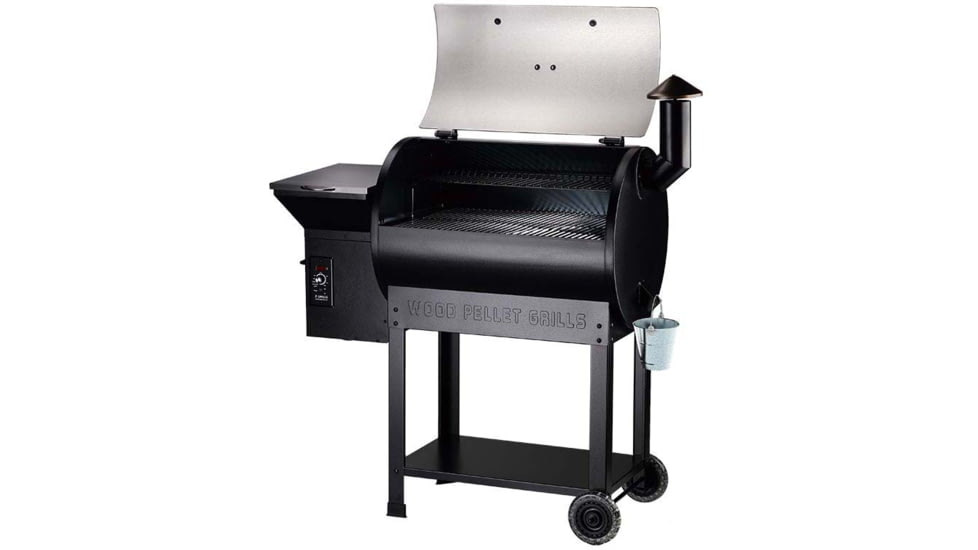Z Grills 7002E 8in1 Wood Pellet Grill - Smoker, Silver/Black, Large, ZPG-7002B2E