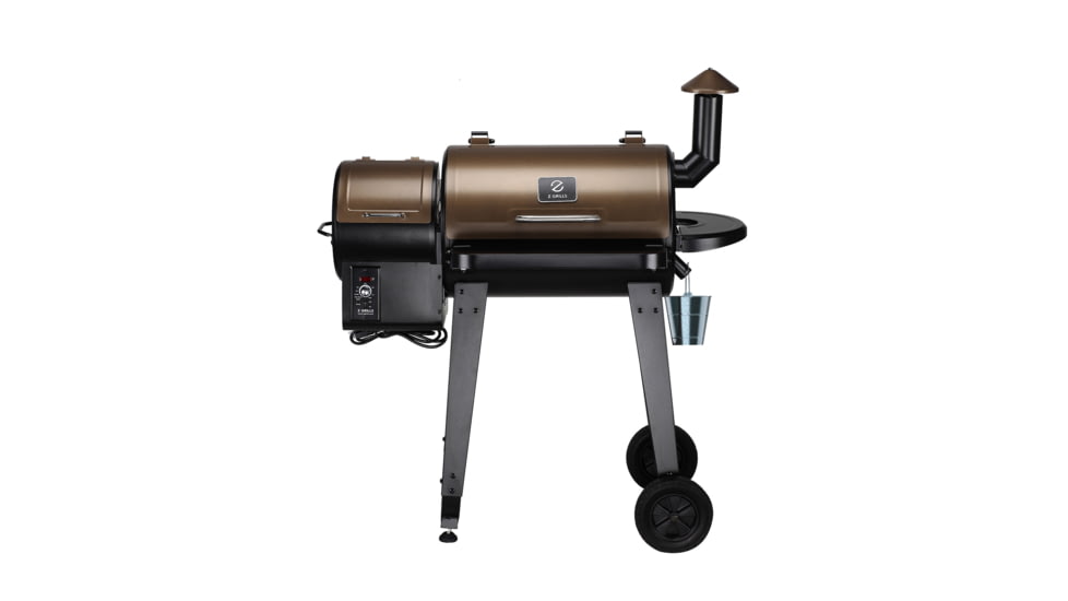 Z Grills ZPG-450A 7-in-1 Wood Pellet Grill, BBQ &amp; Smoker, Brown/Black, Medium, ZPG-450A