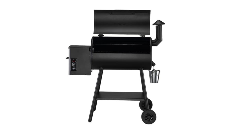 Z Grills ZPG-550B2 Wood Pellet Grill &amp; Smoker, Black, Medium, ZPG-550B2