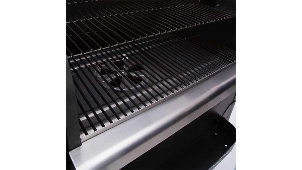 Z Grills ZPG-6002B4E Wood Pellet Grill &amp; Smoker, Sliver/Black, Medium, ZPG-6002B4E