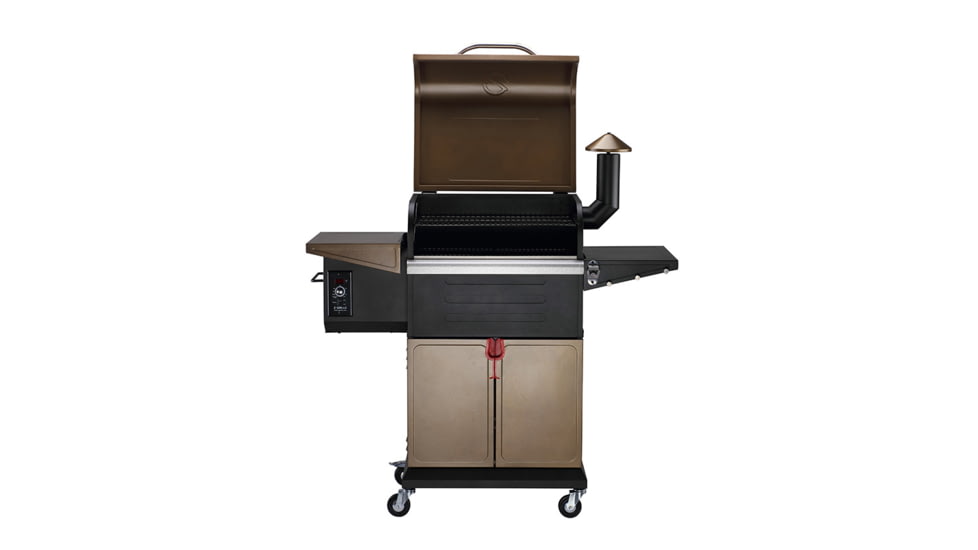 Z Grills ZPG-600D Wood Pellet Grill &amp; Smoker, Brown/Black, Medium, ZPG-600D