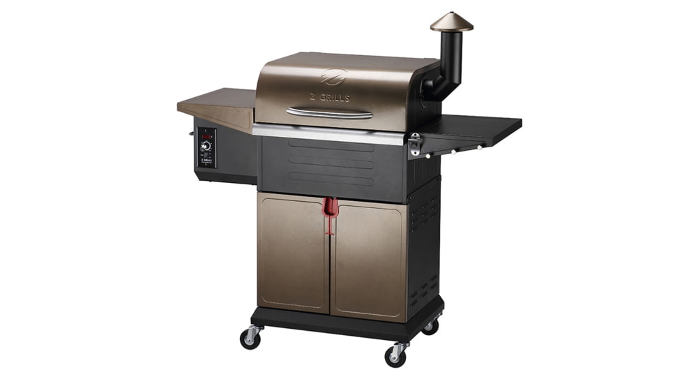 Z Grills ZPG-600D Wood Pellet Grill &amp; Smoker, Brown/Black, Medium, ZPG-600D