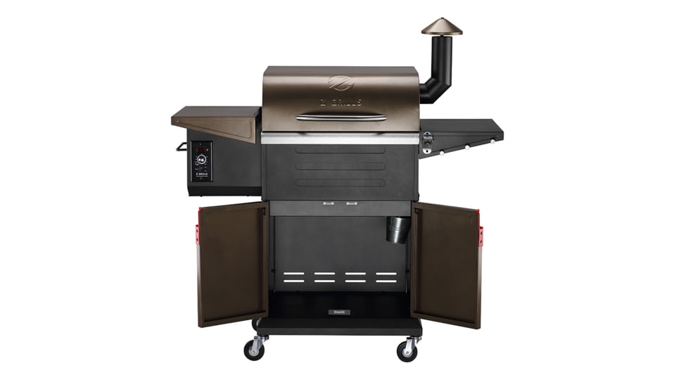 Z Grills ZPG-600D Wood Pellet Grill &amp; Smoker, Brown/Black, Medium, ZPG-600D