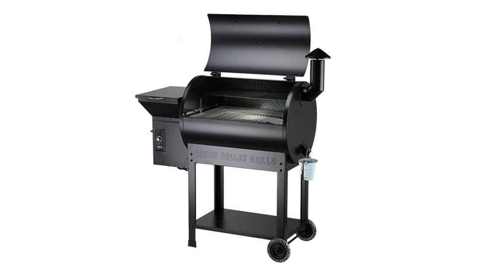 Z Grills ZPG-7002B 8-in-1 Wood Pellet Grill, BBQ &amp; Smoker, Black, Medium, ZPG-7002B