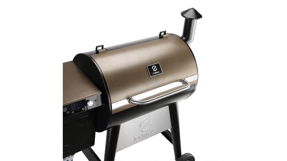 Z Grills ZPG-7002C Wood Pellet Grill &amp; Smoker, Brown/Black, Medium, ZPG-7002C