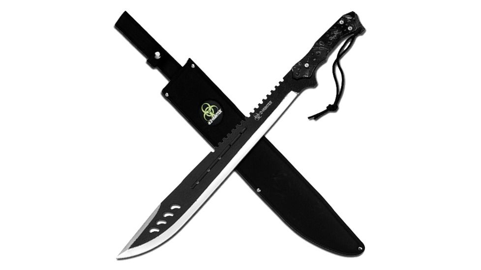 Z-Hunter 25in. Zombie Machete S.S. Blade JM 017