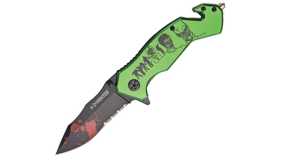 Z-Hunter Rescue A/O Linerlock Knife ZB083ZB