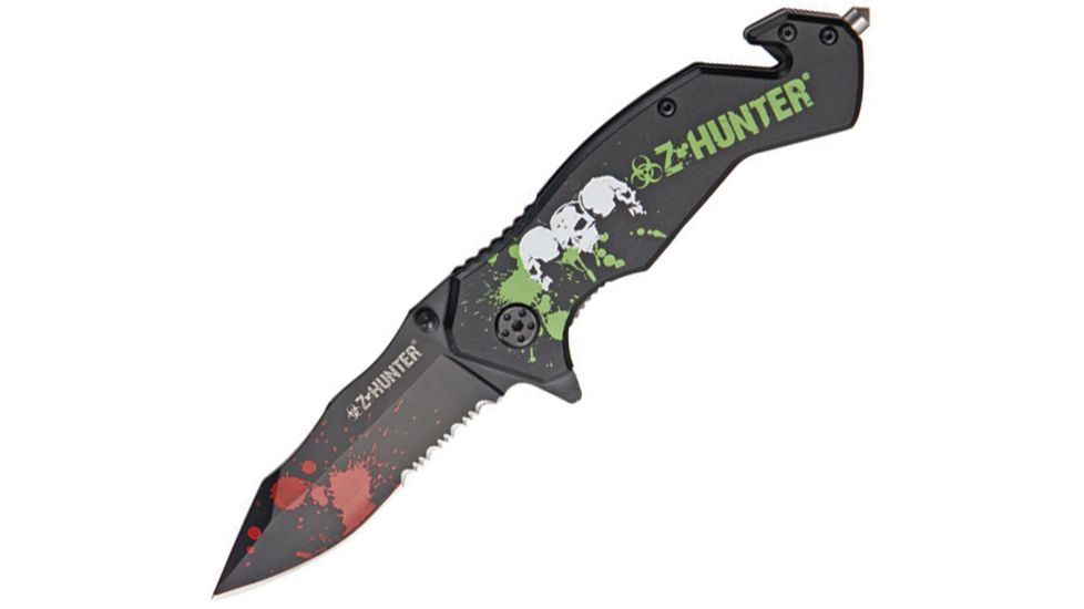Z-Hunter Rescue A/O Linerlock Knife ZB083ZS