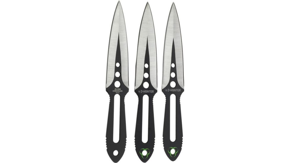 Z-Hunter Skeletonized Handle Throwing Knife Set Knife ZB008