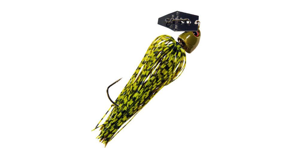 Z-man CHATBAIT FREEDOM GRN PMPKN 3/8ozBLK BLADE CBF38-04