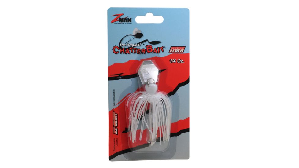 Z-man CHATBAIT MINI WHT 1/4oz CB-MINI14-01