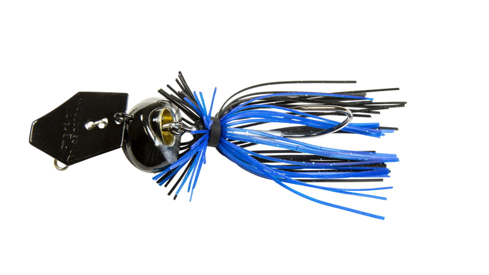 Z-man Chatterbait Freedom CFL, Black/Blue, 3/4Oz, CBCFL34-01