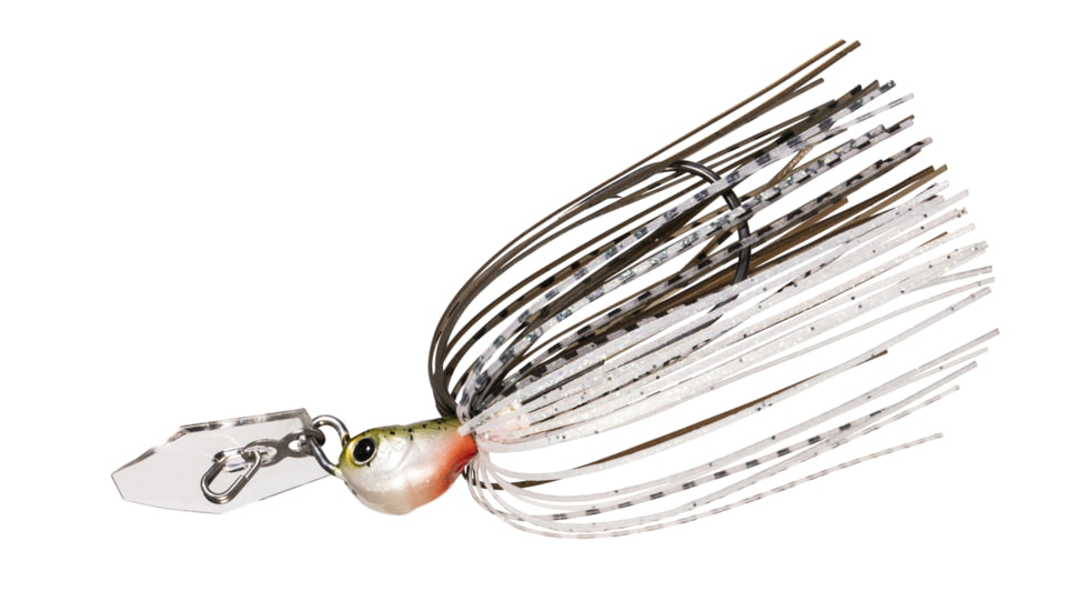 Z-man Chatterbait Jackhammer Stealthblade 1/2oz, Green Pumpkin Shad, CBSB12-09