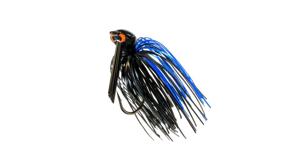 Z-man CROSSEYEZ FLIPPING JIG 3/8 OZ BLACK/BLUE CEFL38-01
