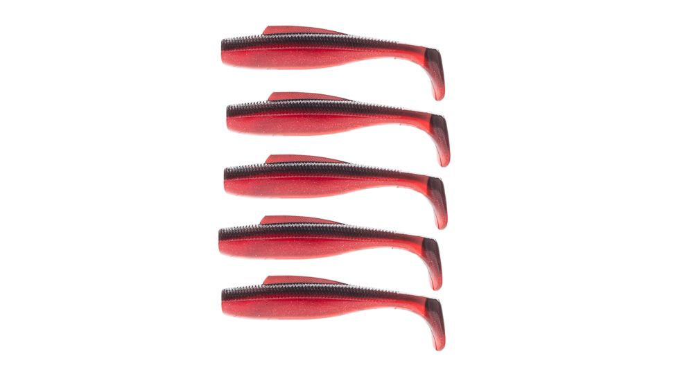 Z-man DIEZEL MINNOWZ 4 RED SHAD 5PK DMIN-39PK5