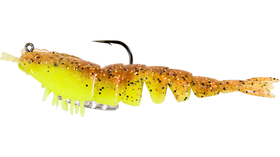 Z-Man Elaztech Ez Shrimpz Rigged 3.5in Sexy Penny 2 Pack, EZSR-341PK2