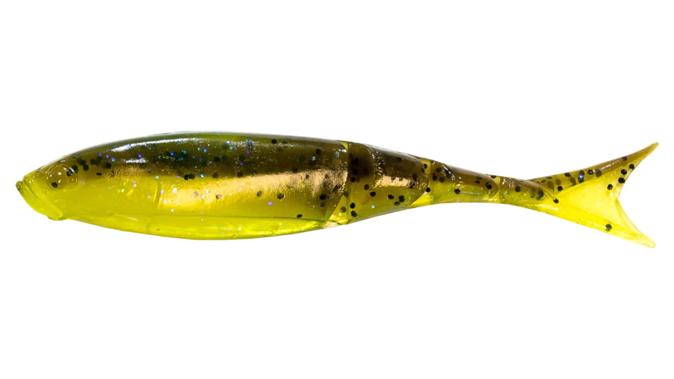 Z-man Razor Shadz Swimbaits, 4, 4 1/2in, Hot Snakes, RSHAD45-349PK4