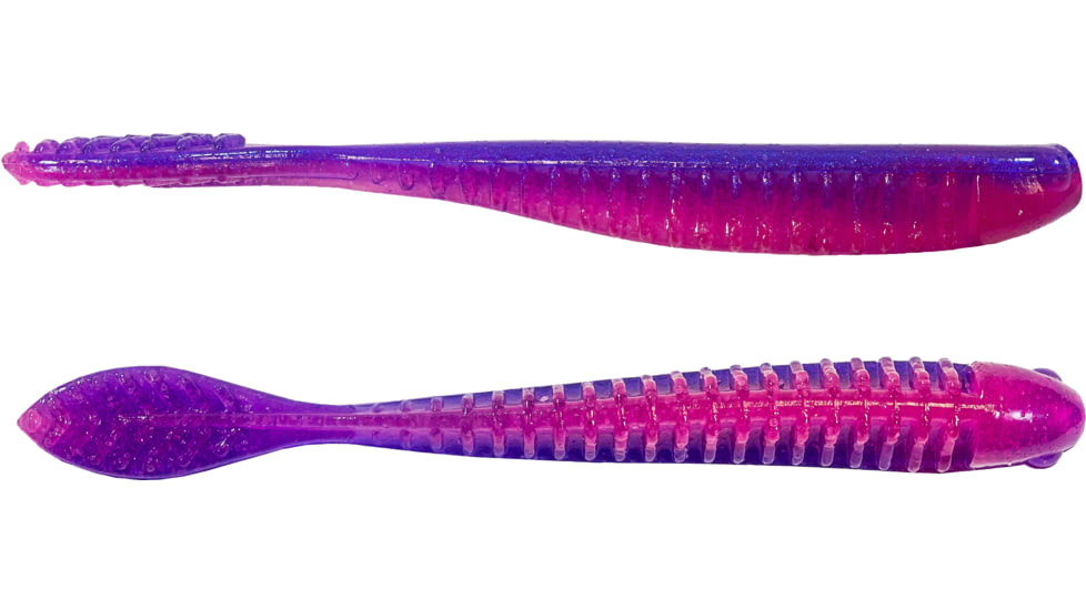Z-man Trick Shotz Soft Bait, 5, 4.2in, Twilight, TS42-345PK5
