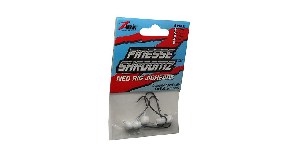Z-man FINESSE SHROOMZ 1/15oz5PK PEARL FJH115-05PK5