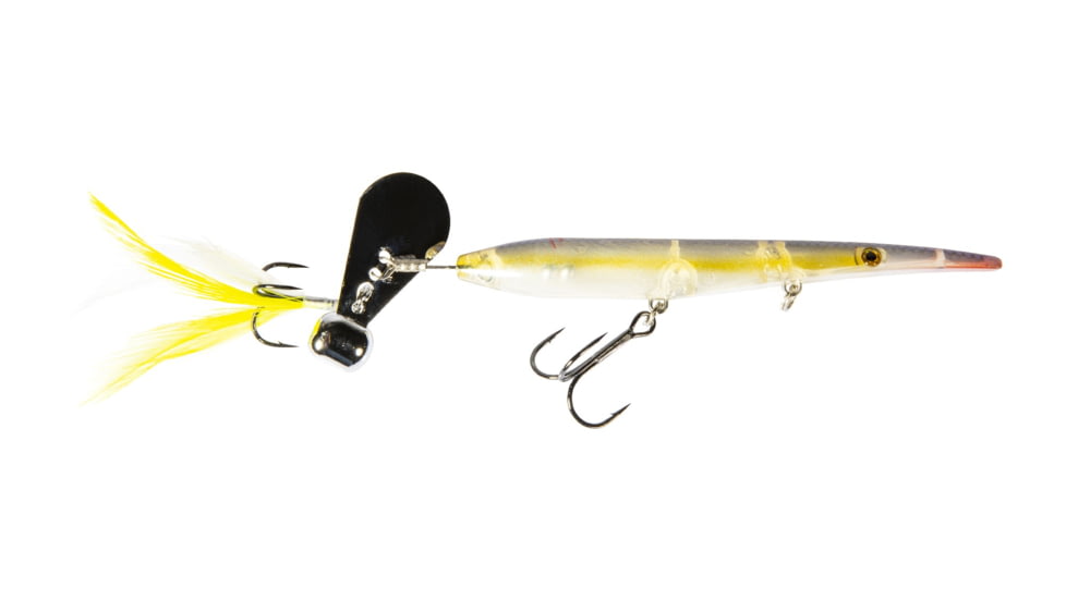 Z-man Hellraizer Topwater Hard Bait Lure, Chartreuse Shad, 4in, 3/8oz, HR4-09
