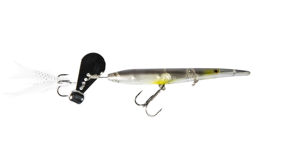 Z-man Hellraizer Topwater Hard Bait Lure, Ghost Shad, 4in, 3/8oz, HR4-08