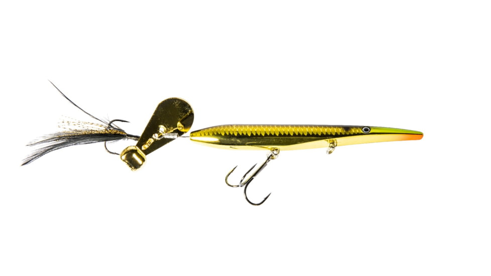 Z-man Hellraizer Topwater Hard Bait Lure, Golden Boy, 4in, 3/8oz, HR4-05
