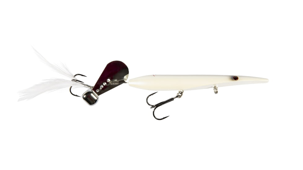 Z-man Hellraizer Topwater Hard Bait Lure, Snow, 4in, 3/8oz, HR4-01