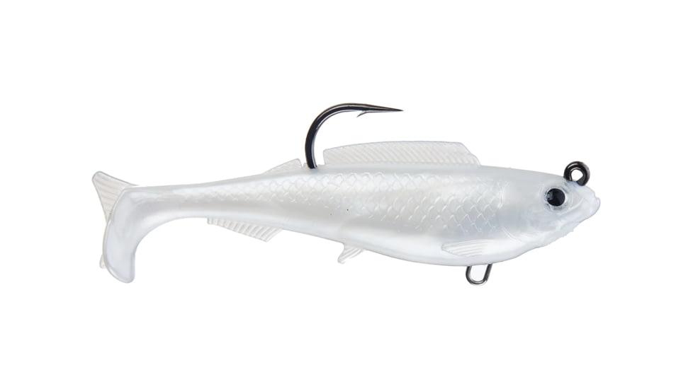 Z-man Herculez Swimbait Lure, Pearl, 3in, HERC3-84