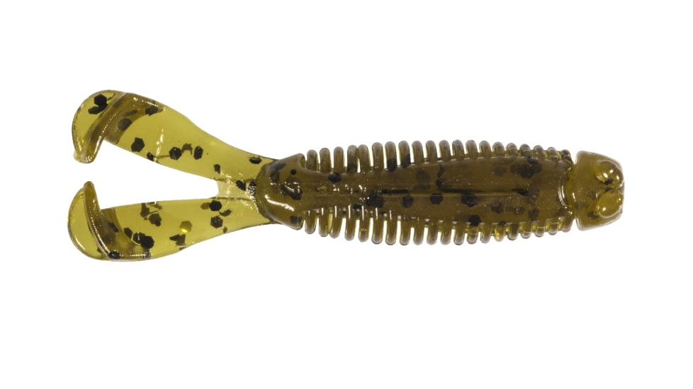 Z-man Micro Goat Creature Lure, 8 Pack, Green Pumpkin, 1.75in, MGT-46PK8